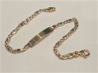 Bracciale Gazzola Bambino in Oro giallo BRBCMONICTARGM7